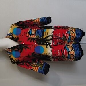 Vintage Free Style by Glorious Hawaiian Men's Buttons down  Small